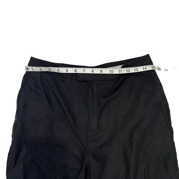 Company Ellen Tracy 100% Linen Pants Womens‎ 10 Lightweight Basic Minimalist - Picture 3 of 7
